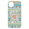 Teal Ribbons & Labels iPhone 14 Plus Case - Back