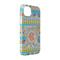 Teal Ribbons & Labels iPhone 14 Pro Case - Angle