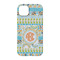 Teal Ribbons & Labels iPhone 14 Pro Case - Back