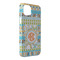 Teal Ribbons & Labels iPhone 14 Pro Max Case - Angle