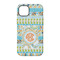 Teal Ribbons & Labels iPhone 14 Pro Tough Case - Back