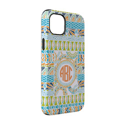 Teal Ribbons & Labels iPhone Case - Rubber Lined - iPhone 14 (Personalized)