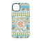 Teal Ribbons & Labels iPhone 14 Tough Case - Back