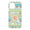 Teal Ribbons & Labels iPhone 15 Case - Back