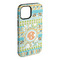Teal Ribbons & Labels iPhone 15 Plus Tough Case - Angle