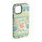 Teal Ribbons & Labels iPhone 15 Pro Tough Case - Angle