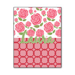Roses Wood Print - 11x14 (Personalized)