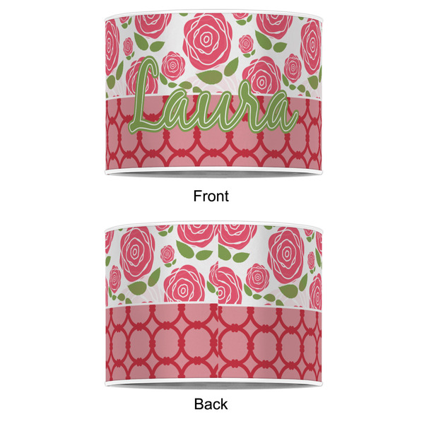 Roses 12" Drum Lampshade - APPROVAL (Poly Film)
