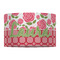 Roses 12" Drum Lampshade - FRONT (Fabric)