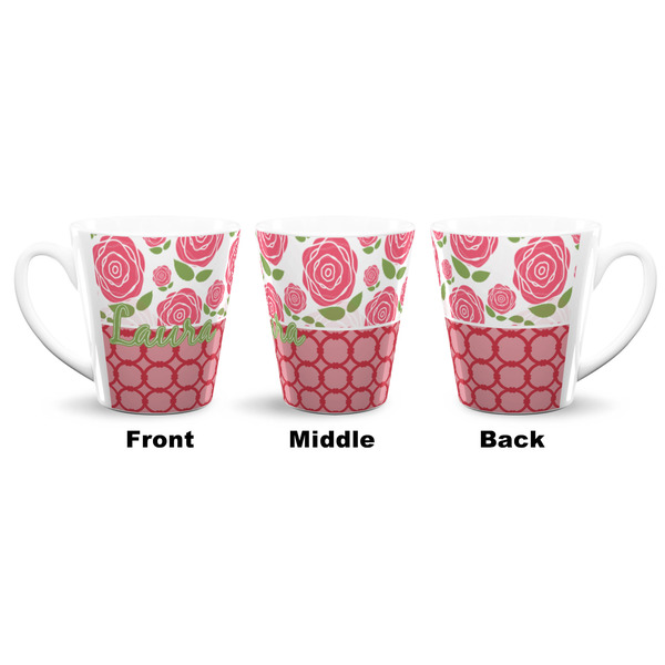 Roses 12 Oz Latte Mug - Approval