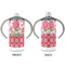 Roses 12 oz Stainless Steel Sippy Cups - APPROVAL