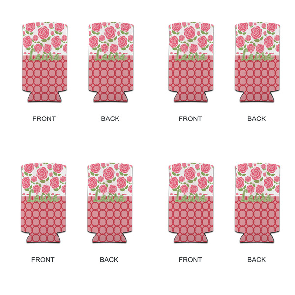 Roses 12oz Tall Can Sleeve - Set of 4 - APPROVAL