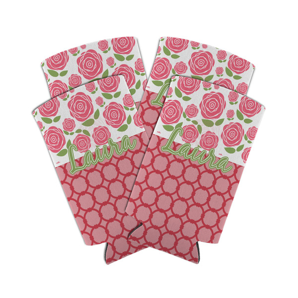 Roses 12oz Tall Can Sleeve - Set of 4 - MAIN