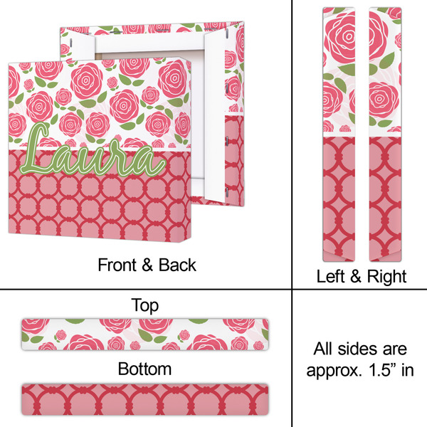 Roses 12x12 - Canvas Print - Approval