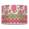 Roses 16" Drum Lampshade - FRONT (Poly Film)