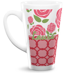 Roses 16 Oz Latte Mug (Personalized)