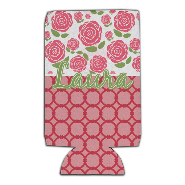 Roses 16oz Can Sleeve - Set of 4 - FRONT