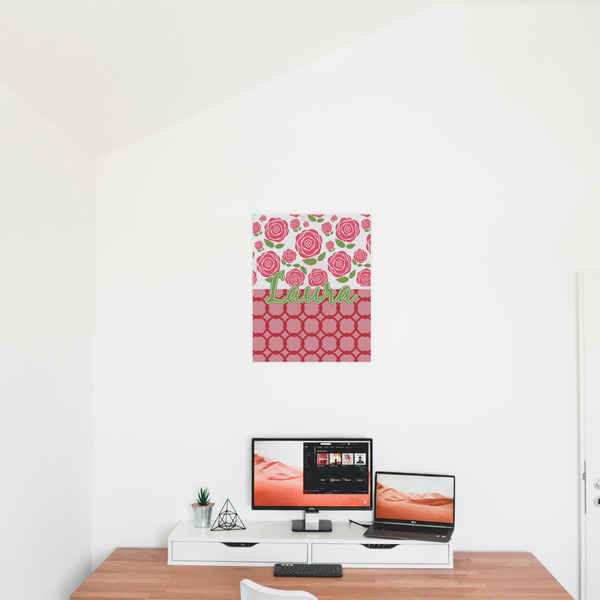 Roses 16x20 - Matte Poster - On the Wall