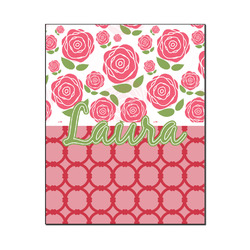 Roses Wood Print - 16x20 (Personalized)
