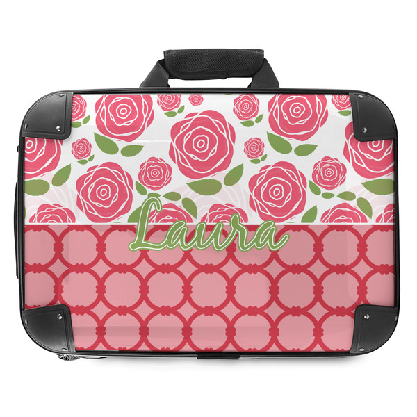 Custom Roses Hard Shell Briefcase - 18" (Personalized)
