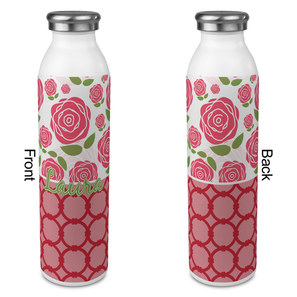 Roses 20oz Water Bottles - Full Print - Approval
