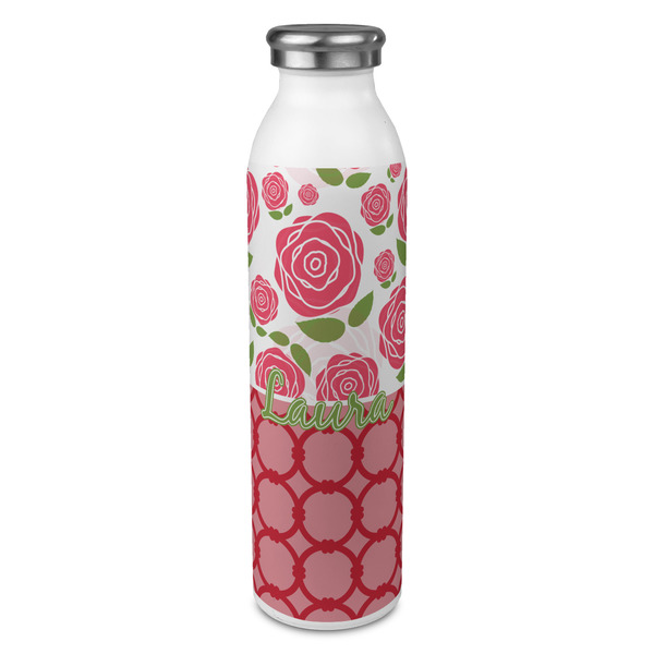 Custom Roses 20oz Stainless Steel Water Bottle - Full Print (Personalized)