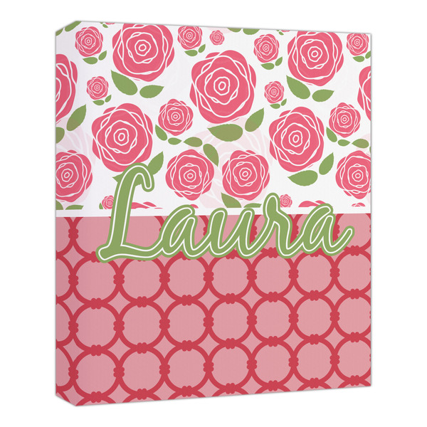 Custom Roses Canvas Print - 20x24 (Personalized)