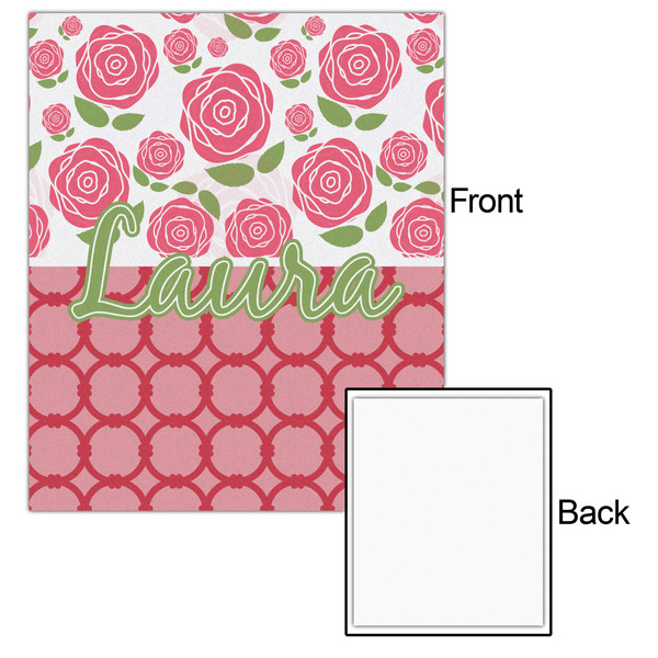 Roses 20x24 - Matte Poster - Front & Back
