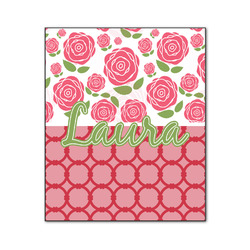 Roses Wood Print - 20x24 (Personalized)