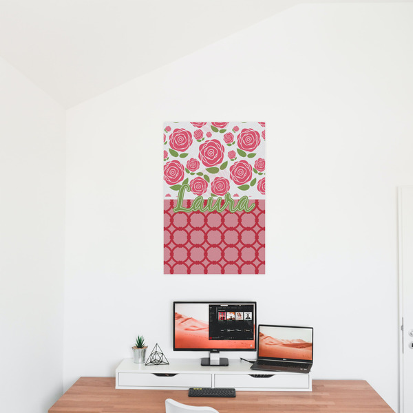Roses 20x30 - Matte Poster - On the Wall