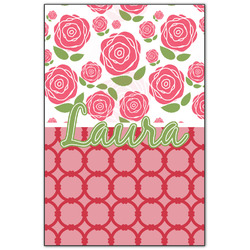 Roses Wood Print - 20x30 (Personalized)