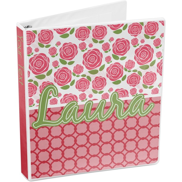 Roses 3-Ring Binder 3/4 - Main