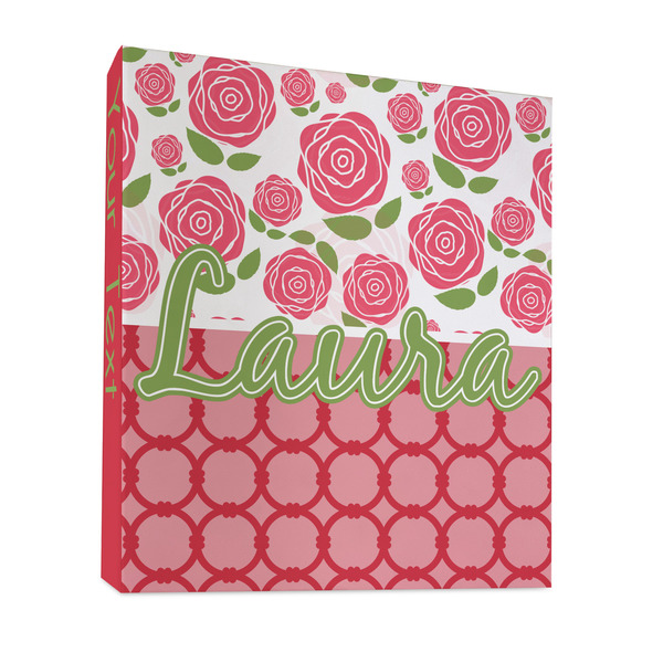 Roses 3 Ring Binders - Full Wrap - 1" - FRONT