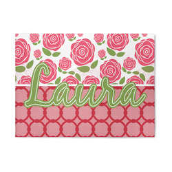 Roses 5' x 7' Patio Rug (Personalized)
