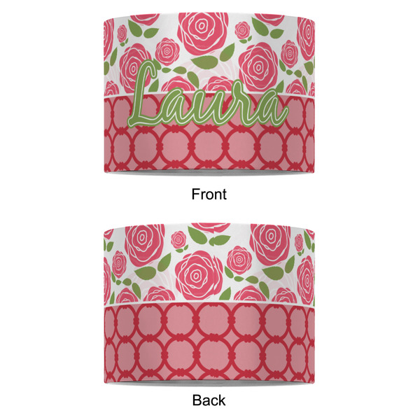 Roses 8" Drum Lampshade - APPROVAL (Fabric)