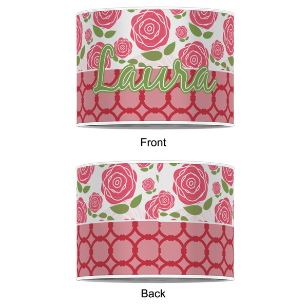Roses 8" Drum Lampshade - APPROVAL (Poly Film)