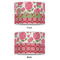 Roses 8" Drum Lampshade - APPROVAL (Poly Film)