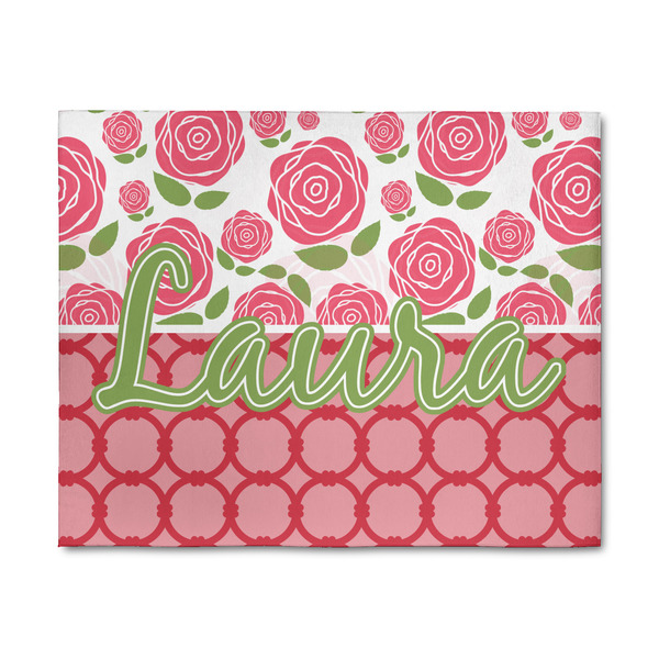 Custom Roses 8' x 10' Patio Rug (Personalized)