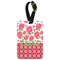 Roses Metal Luggage Tag w/ Name or Text