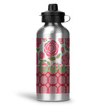Roses Water Bottle - Aluminum - 20 oz (Personalized)