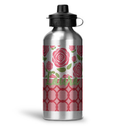 Roses Water Bottles - 20 oz - Aluminum (Personalized)