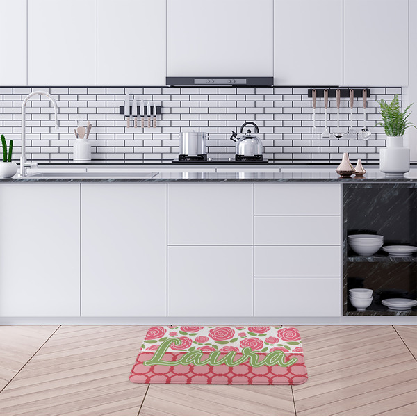 Roses Anti-Fatigue Kitchen Mats - LIFESTYLE