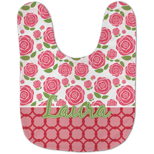 Roses Baby Bib - AFT flat