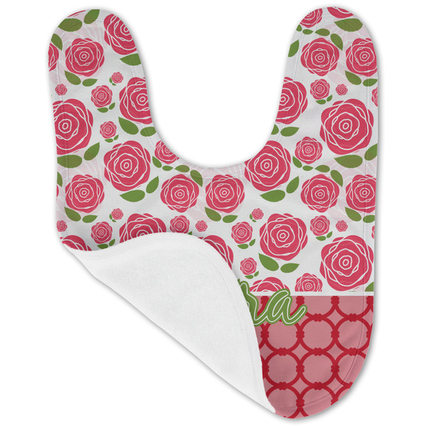 Roses Baby Bib - AFT folded