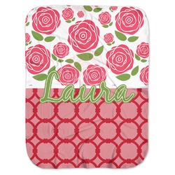 Roses Baby Swaddling Blanket (Personalized)