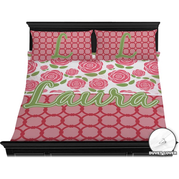 Roses Bedding Set (King) - Duvet