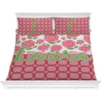 Roses Comforter Set - King (Personalized)