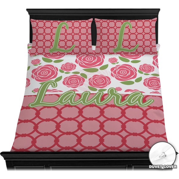 Roses Bedding Set (Queen) - Duvet