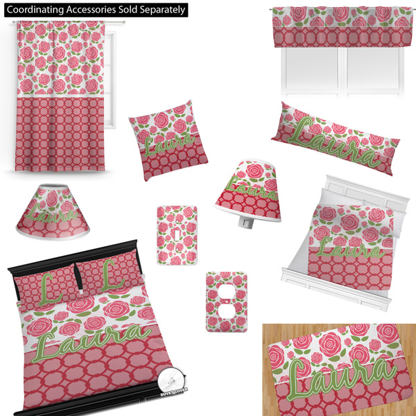 Roses Bedroom Decor & Accessories2