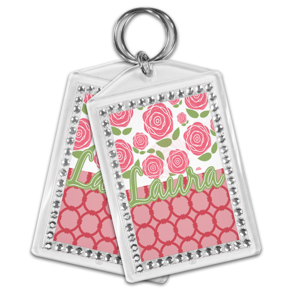 Roses Bling Keychain - MAIN